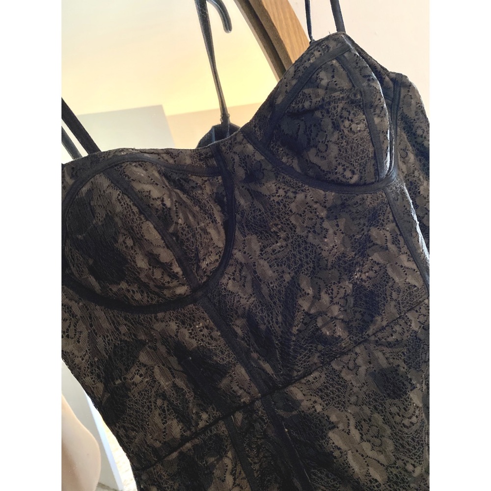 American Eagle Black Lace Dress